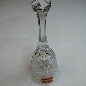 Bleikristall 24% lead crystal bell West Germany
